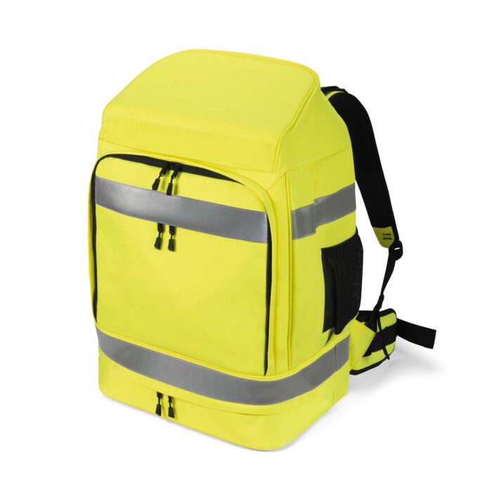 SlimmeProducten - Hi-Vis Backpack 65 liter Geel 01