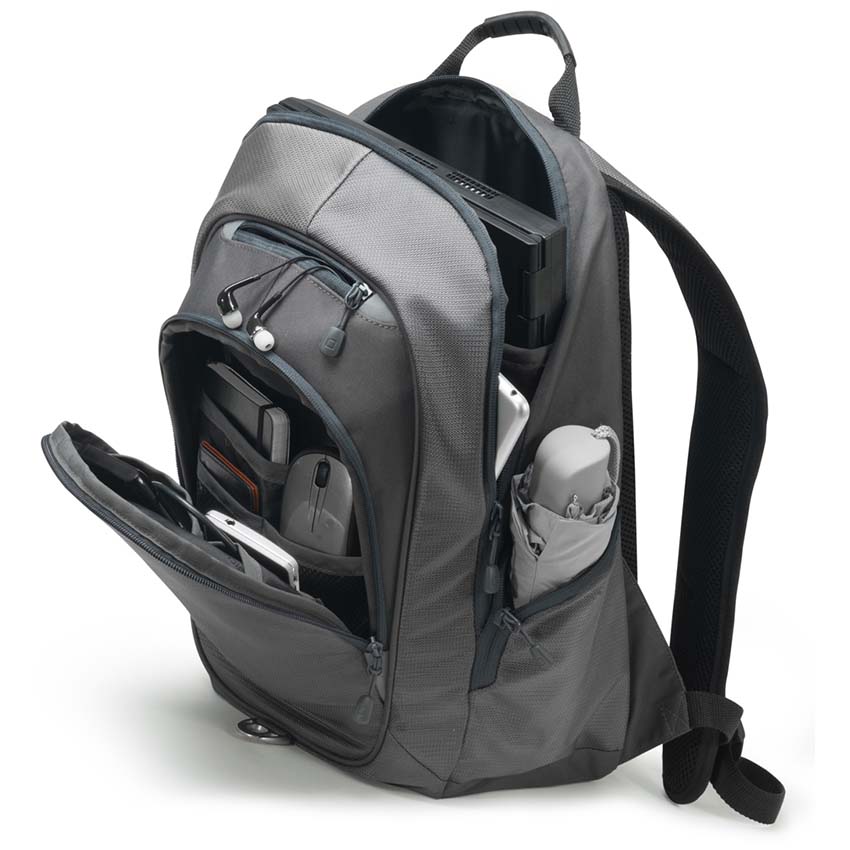 Dicota Backpack Light 15.6" ( grey) - Afbeelding 2